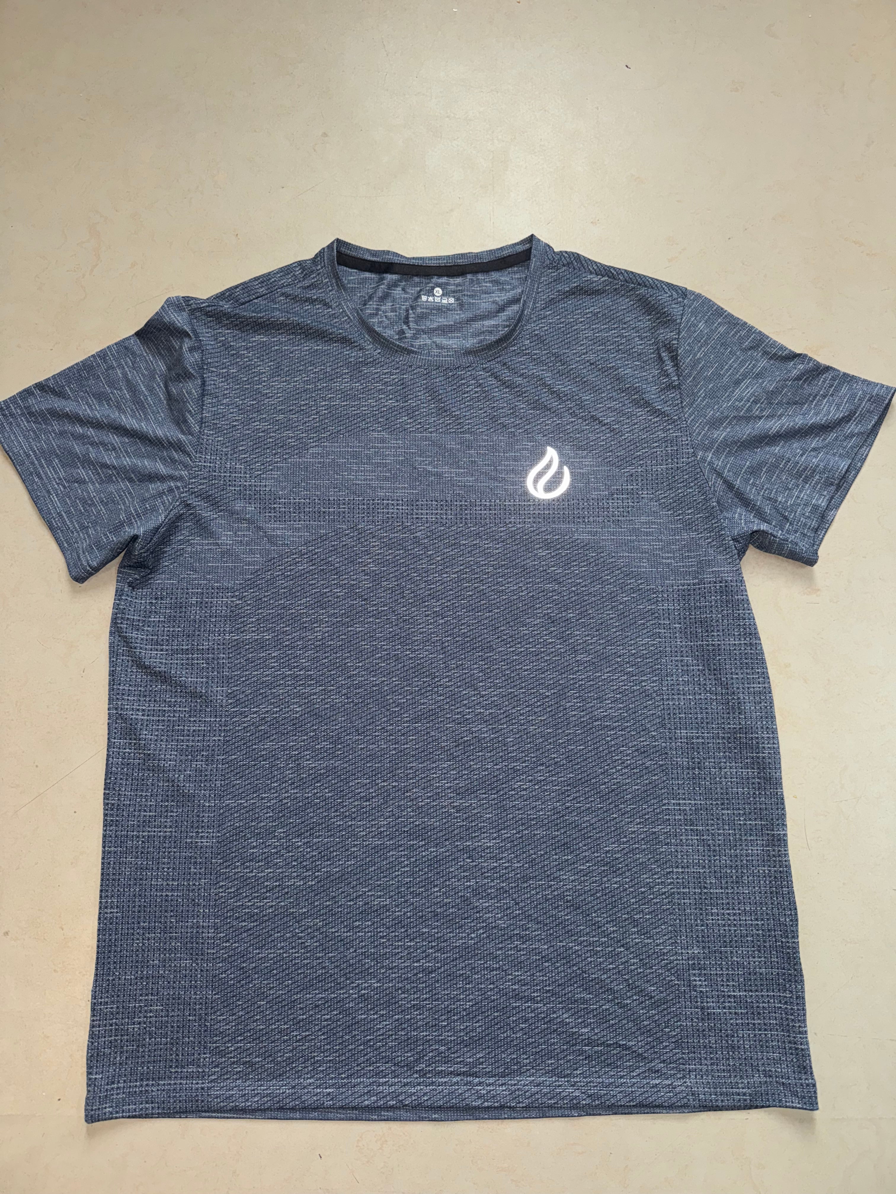 Aurevo Tech Tee - Dark Blue